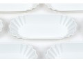 Set Of 12 Fortessa Fortaluxe Vitrified China Dishes- SuperWhite