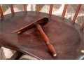 Antique American Windsor Rocking Chair For Restoration