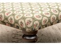 Vintage Upholstered Hand Crafted Footstool By George Smith England