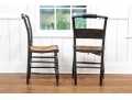 Set Of Four Semi Antique Hitchcock Side Chairs