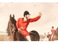 Pair Of Antique English Hunt Prints