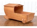 Vintage Wooden Baby Cradle Rocker