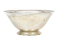 Tiffany & Co. Sterling Silver Handsome Traditional Revere Style Footed Bowl, With Box