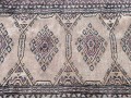 Vintage Hand-Knotted Bukhara Carpet 32