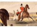 Pair Of Antique English Hunt Prints