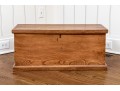 Antique Oak And Iron Blanket Chest