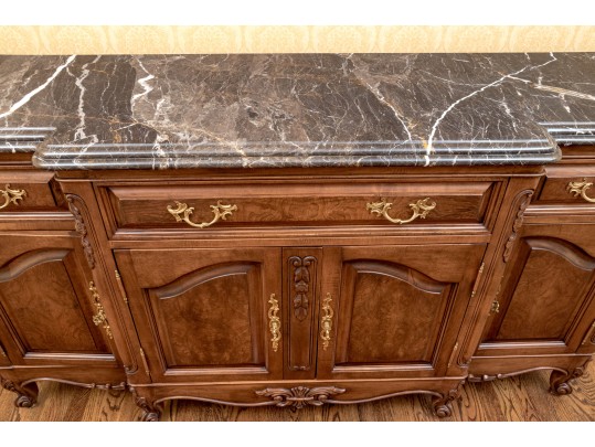 Bau Furniture Marble Top Sideboard