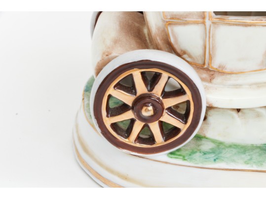 Duo Of Japanese Maruyama Porcelain Fairings