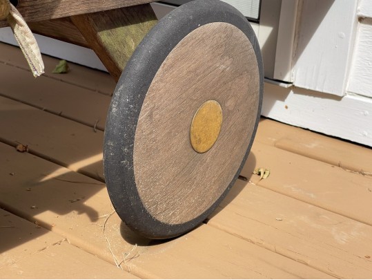 Pair Of Outdoor Classics Teak Chaise Lounges