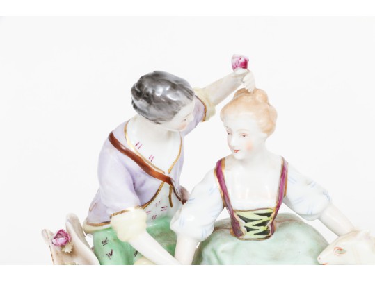 Duo Of Japanese Maruyama Porcelain Fairings