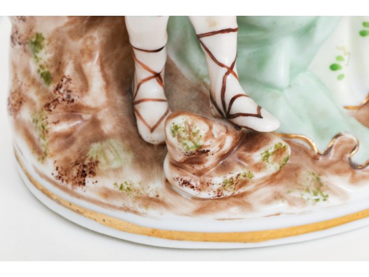 Duo Of Japanese Maruyama Porcelain Fairings