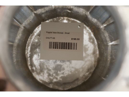 Two Decorative Glass Vases