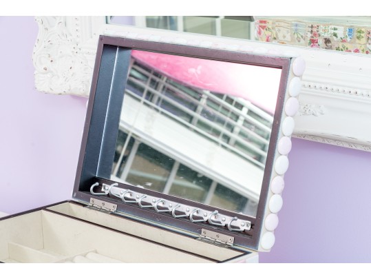 Whimsical Mosaic Jewelry Box