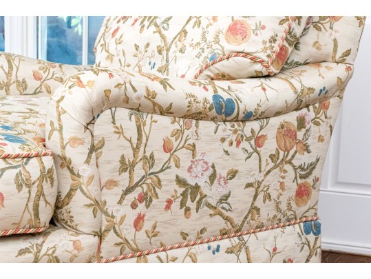 Fine Pair Of Schumacher Upholstered Club Chairs