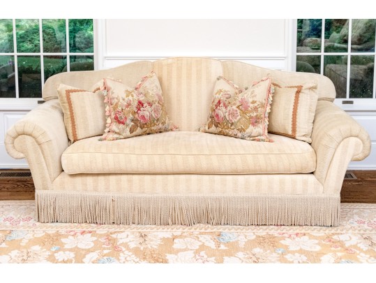 O. Henry House Ltd. Finely Upholstered Sofa