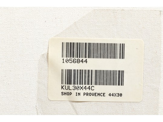 Signed Oil On Canvas, Street Scene In Front Of A Bistro