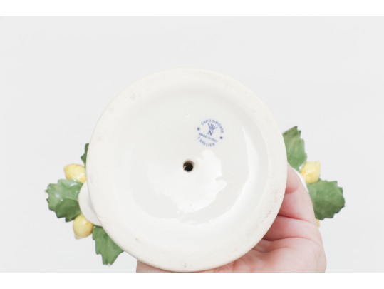 Ceramic Tabletop Decor Including Capodimonte