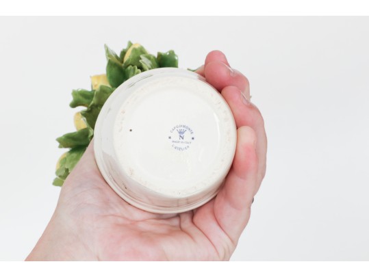 Ceramic Tabletop Decor Including Capodimonte