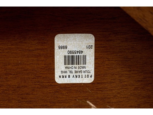 Pottery Barn Games Table