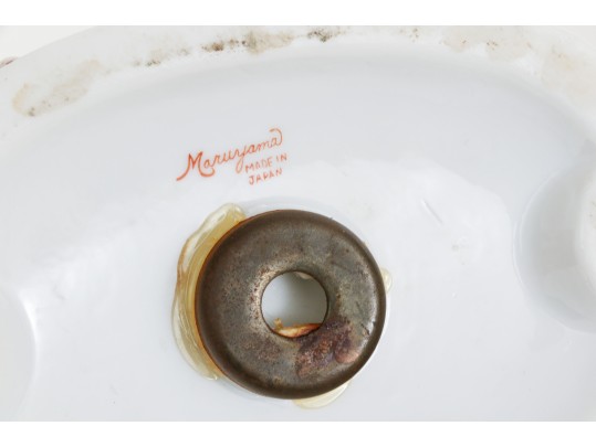 Duo Of Japanese Maruyama Porcelain Fairings