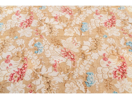 Pretty Wool Pink, Blue, And Beige Area Rug (11'10