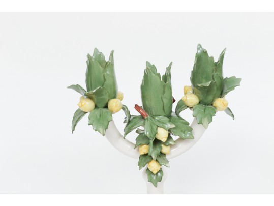 Ceramic Tabletop Decor Including Capodimonte