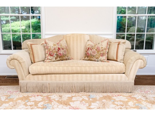 O. Henry House Ltd. Finely Upholstered Sofa