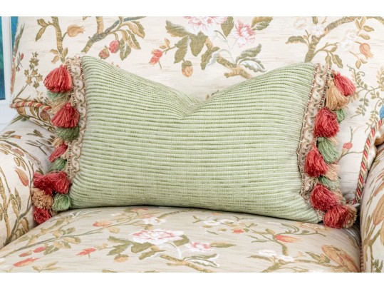 Fine Pair Of Schumacher Upholstered Club Chairs