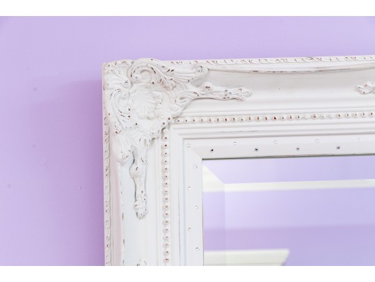 Charming Bedazzled French Provincial Mirror