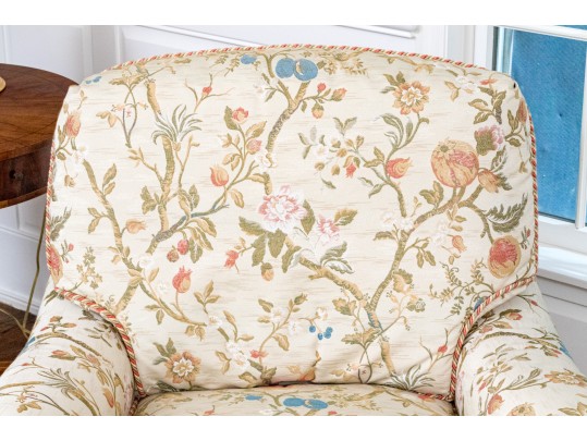 Fine Pair Of Schumacher Upholstered Club Chairs