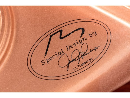 Young Chang Lacquered Mahogany Baby Grand Piano With Piano Bench