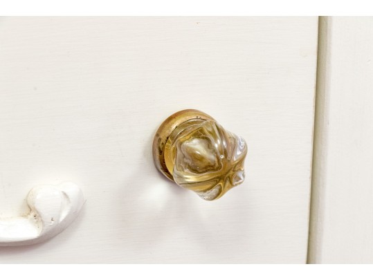 French Provincial Upholstered Trundle Bed Frame And Bedside Table