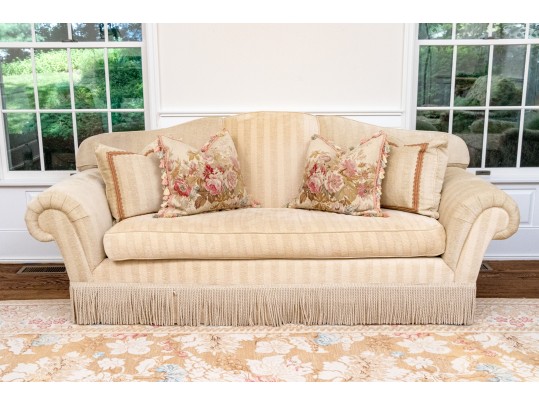 O. Henry House Ltd. Finely Upholstered Sofa