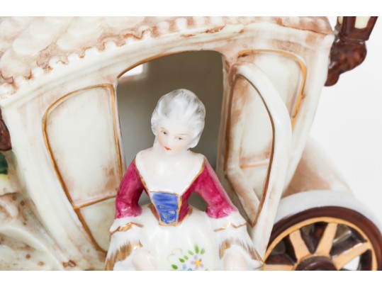 Duo Of Japanese Maruyama Porcelain Fairings