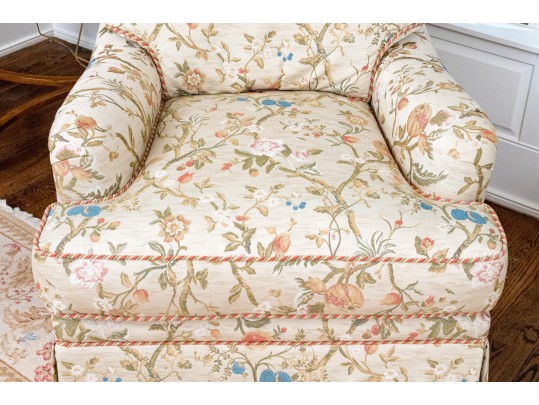 Fine Pair Of Schumacher Upholstered Club Chairs