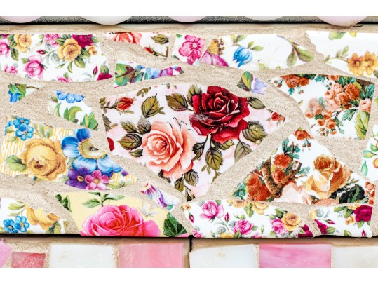 Whimsical Mosaic Jewelry Box