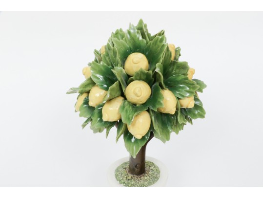 Ceramic Tabletop Decor Including Capodimonte