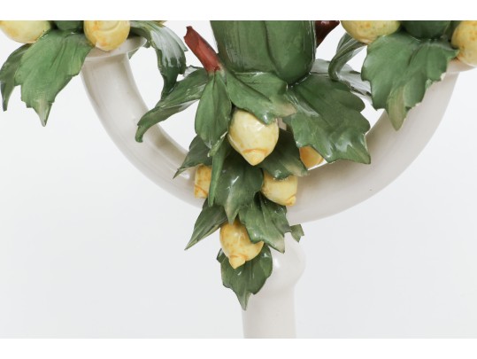 Ceramic Tabletop Decor Including Capodimonte