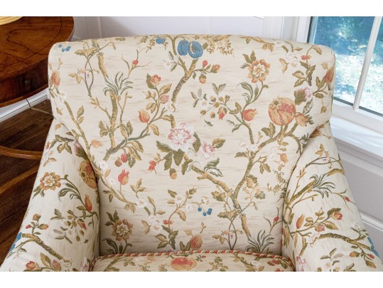 Fine Pair Of Schumacher Upholstered Club Chairs