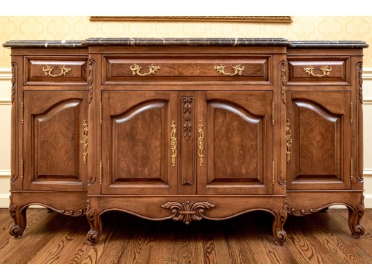 Bau Furniture Marble Top Sideboard