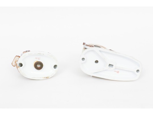 Duo Of Japanese Maruyama Porcelain Fairings
