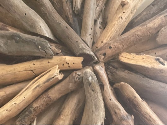 Pair Of Gilt Driftwood Wall Art