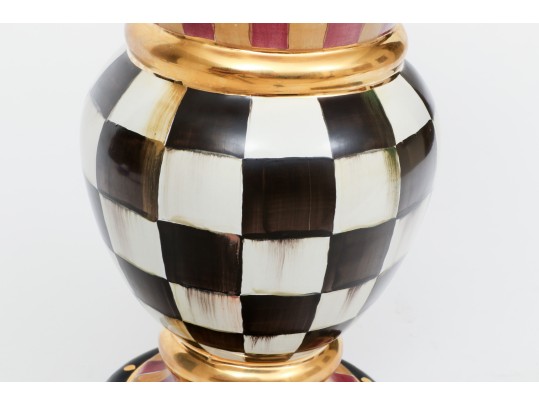 MacKenzie-Childs Courtly Check Great Vase