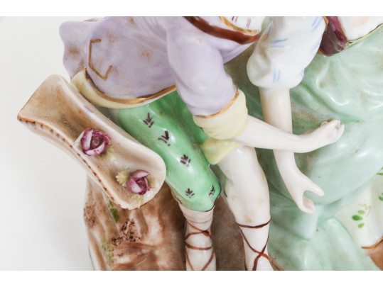 Duo Of Japanese Maruyama Porcelain Fairings