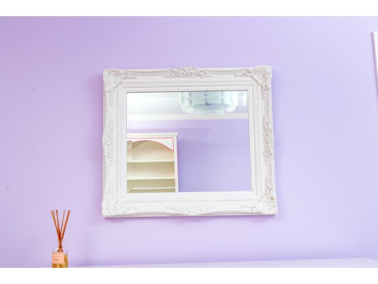 Charming Bedazzled French Provincial Mirror