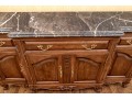 Bau Furniture Marble Top Sideboard