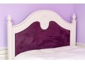 French Provincial Upholstered Trundle Bed Frame And Bedside Table