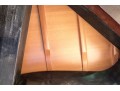 Young Chang Lacquered Mahogany Baby Grand Piano With Piano Bench