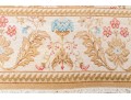 Pretty Wool Pink, Blue, And Beige Area Rug (11'10