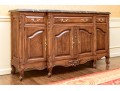 Bau Furniture Marble Top Sideboard